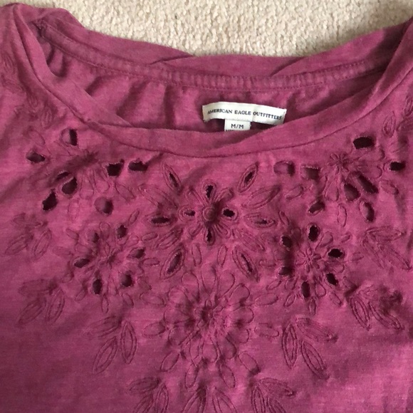 American Eagle Embroidered Tank Top - Picture 2 of 4